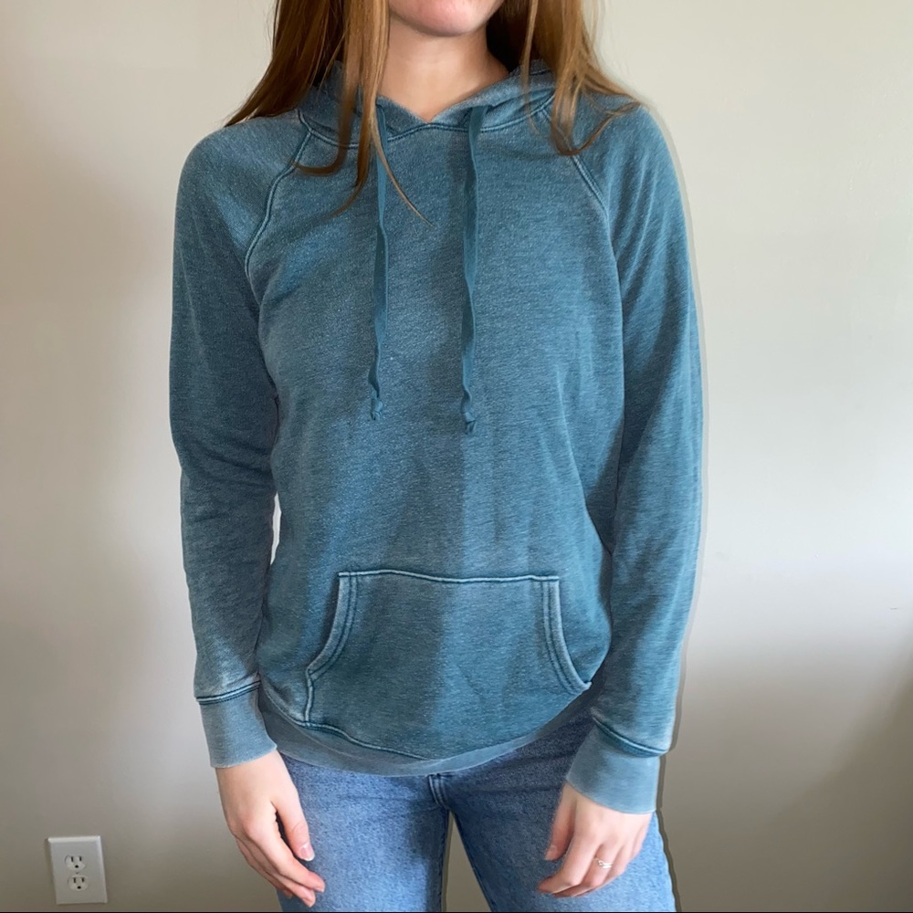 American Eagle blue hoodie